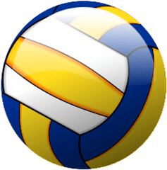 Download Hd Transparent Volleyball - Animated Image Of Volleyball Png