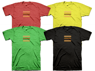 Hamburger Icon Color Mocks By Joel Glovier - Short Sleeve Png