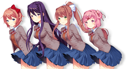 Ddlc - Mc X Sayori Ddlc Png