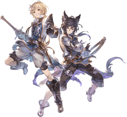 Arthur And Mordred - Granblue Fantasy Arthur And Mordred Png