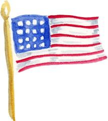 Made In The Usa - Flag Of The United States Clipart Full Flag Of The United States Png