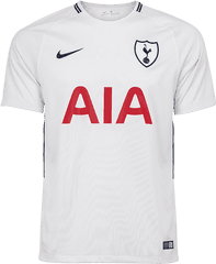 Spurs Shirt - Tottenham Home Shirt 2017 18 Png