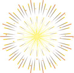 Free Png Fireworks Gold