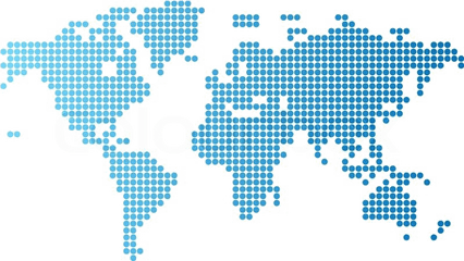 Download Abstract World Map Png Photos - Vector Map World Map Blue