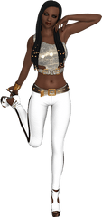 African American Ethnic Woman - African American Lady Legs Png