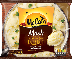 Mccain Mashed Potato - Mccain Frozen Mashed Potatoes Png