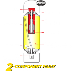 Samurai Aerosol Spray Paint Malaysia - Spray Gun Samurai Paint Png