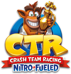 Crashbandicoot - Crash Team Racing Logo Render Png