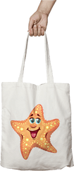 Star Fish Tote Bag - Tote Bag Donald Duck Png