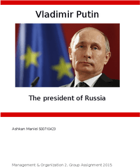 Doc Leadership Analysis Of Vladimir Putin Ashkan Maniei - Putin On Democracy Png
