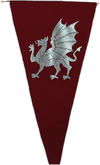 Download Welsh Pendragon Pennant - Dragon Png