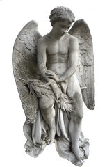 Statue Png 7 Image - Male Guardian Angel Statue
