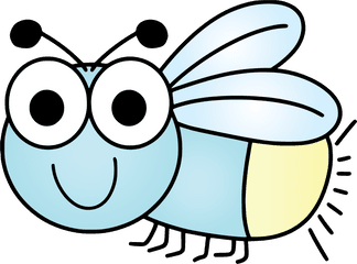 Firefly Clipart Lightening Bug - Clip Art Png