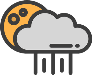 Rainy Storm Png Icon - Portable Network Graphics