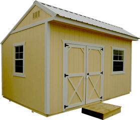 Weatherking Painted Cottage Shed - Solid Png