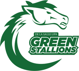 From Green Chevrons To Stallions - De La Salle Lipa Green Stallions Png