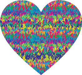 Download Free Png Prismatic 80s Heart - 80s Heart With Transparent Background