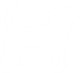 White Dog Silhouette Transparent Background - Ancient Dog Breeds Png