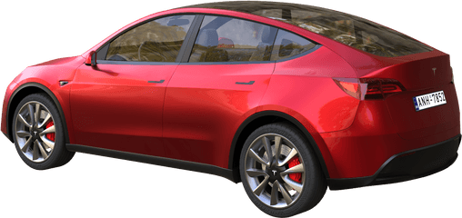 Car - Tesla Model Y Car Tesla Model Y Rigged Png