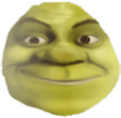 Shrek Face - Happy Png