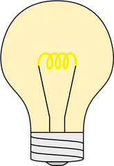 Lightbulb Light Bulb Clip Art Set Free - Incandescent Light Bulb Png