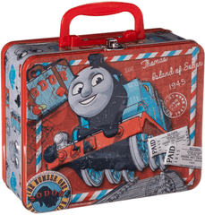 Tin Lunch Box With 24 Piece Puzzle - Thomas The Train Lunch Box Png