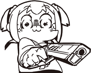 Png Angery Popuko - Pop Team Epic Faces