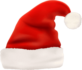 Santa Claus Christmas Hat Bonnet - Lovely Christmas Hats Png Santa Claus Cap Png