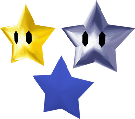 Ds Dsi - Super Mario 64 Ds Star Png