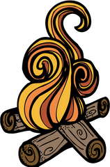 Campfire Clipart Png - Tent And Campfire Clipart Free Clip Art Camping