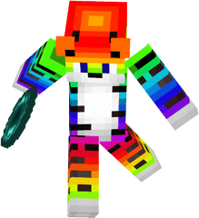 Gato Arcoiris Nova Skin - Clip Art Png