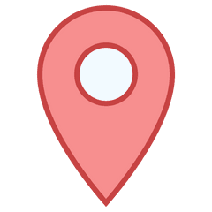 Pointer Clipart Google Map - Pink Google Maps Icon Png