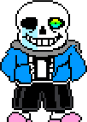 Timeline Sans - Sans Pixel Art Png