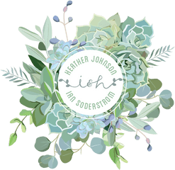 Succulent Custom Wedding Logo For A - Succulent And Cactus Logo Png