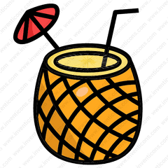 Download Pineapple Water Vector Icon Inventicons - Organic Food Png