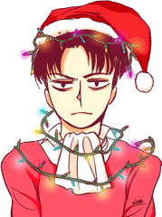 Attack - Christmas Levi Png