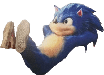 Sonic The Hedgehogs Official Movie - Sonic Movie Chris Pratt Png