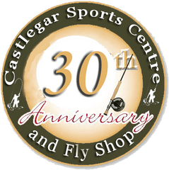 25th - Anniversarylogo Castlegar Sports Centre And Fly Shop 25th Anniversary Png