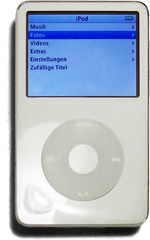 Ipod 5th Generation White Rotated - Ipod 5th Generation Png