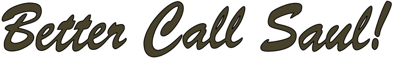 Better Logo Call Saul Free Download PNG HD