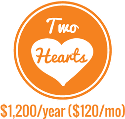 Give A Heart - Chabad Naples Fresh Png