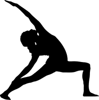 Silhouette Yoga HQ Image Free PNG