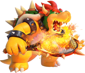 Mario Tennis Aces - Mario Tennis Aces Bowser Png