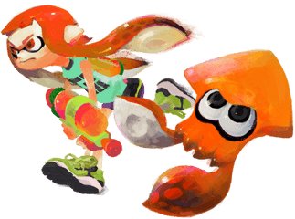 Splatoon Zaul3dart Png Inkling