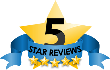 Free 5 Star Review Png Download - 5 Star Rate Logo