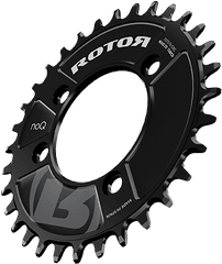 Round Ring Mtb Bcd76x4 Black - 76bcd Rotor Png