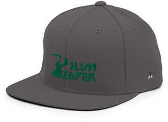 Slim Reaper Snapback Hat - Unisex Png