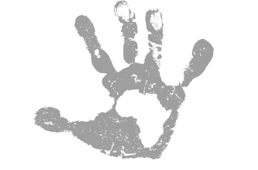 Free Handprint Png Download Clip - Hand Print With Africa