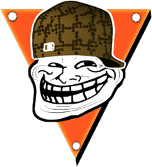 Own Creation Funny Face Logo - Troll Face Png