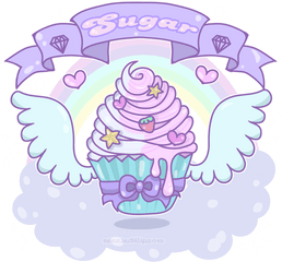 Clipart Cake Watercolor - Pastel Png Kawaii Transparent Cup Kake Kawaii Png